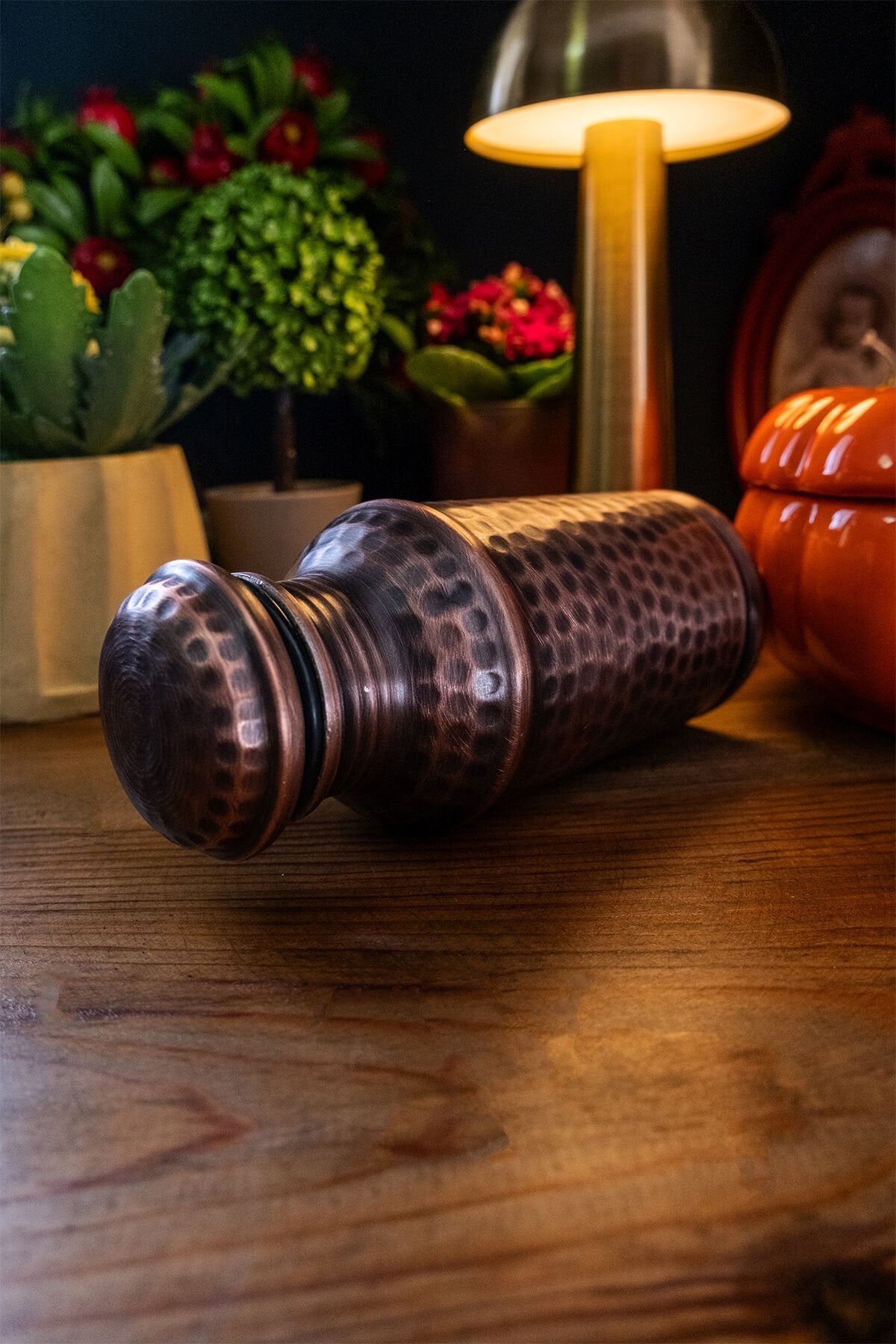 “Vigora” Hand‑Made Copper Water Bottle