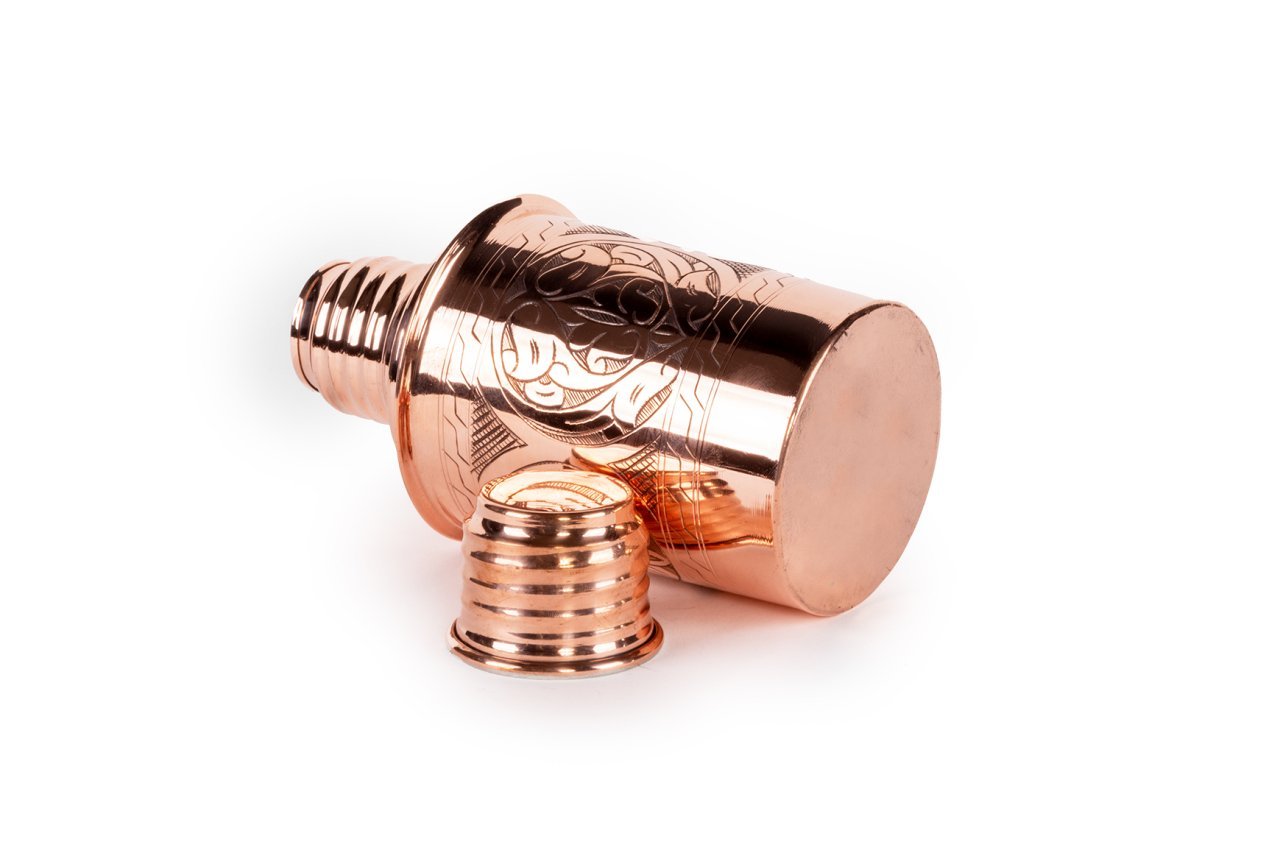 Large Copper Water Bottle