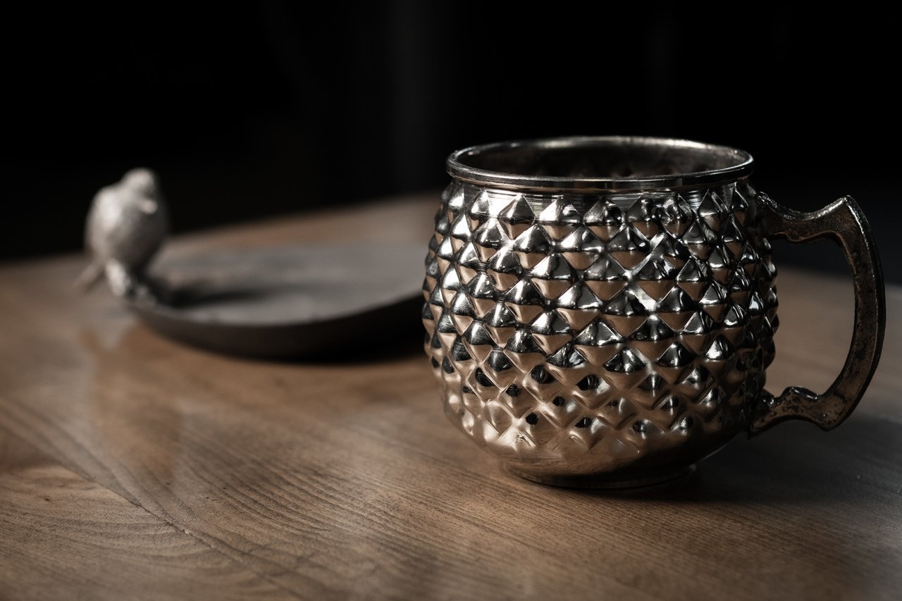 “Silver Style” Copper Mug