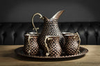 “Keops” Copper Pitcher Set (8-Piece)