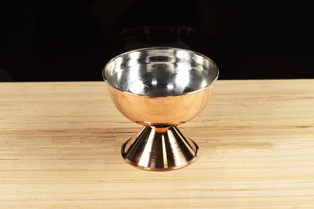 Copper snack bowl