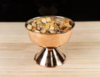 Copper snack bowl