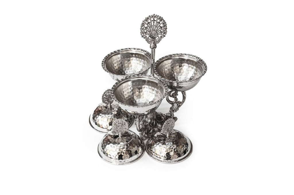 Premium Hand-Engraved Copper Snack Bowl