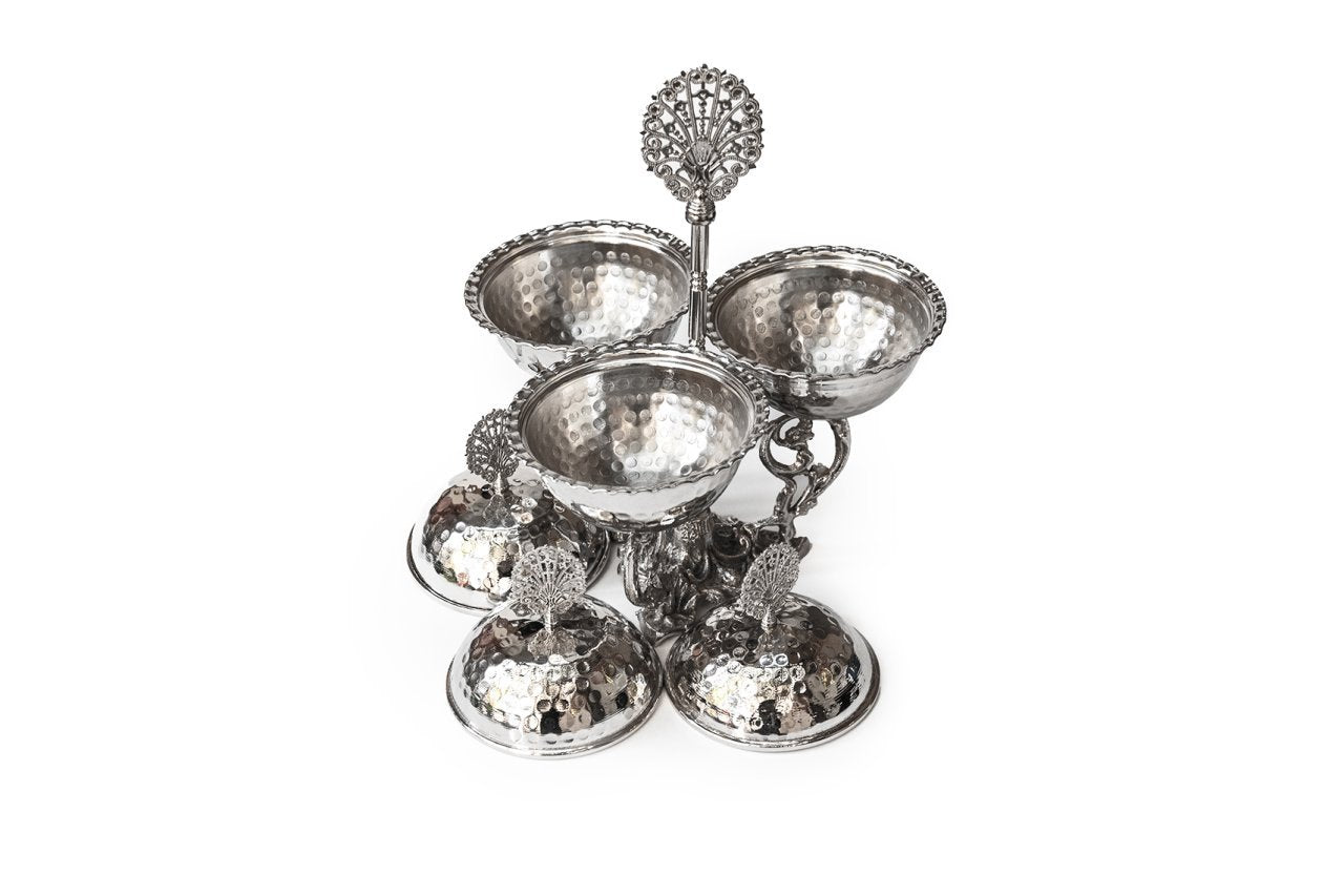 Premium Hand-Engraved Copper Snack Bowl