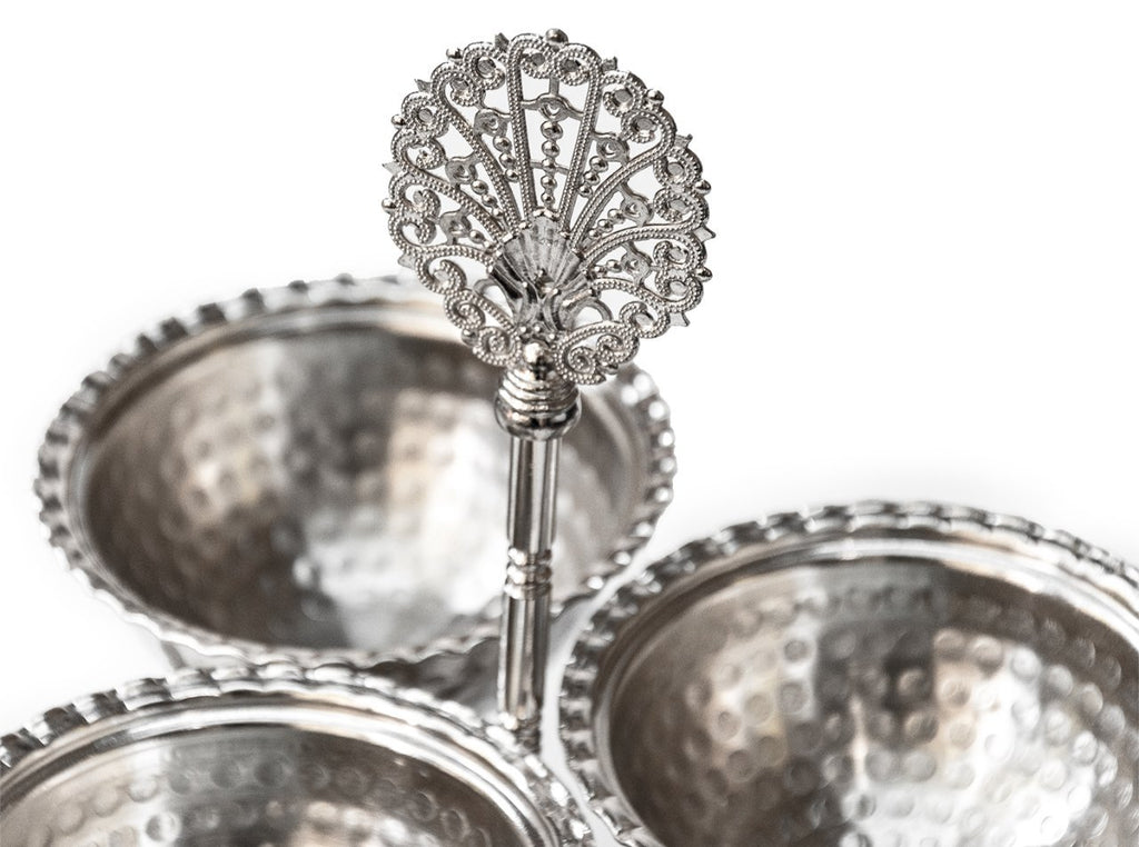 Premium Hand-Engraved Copper Snack Bowl