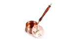 “Red Vintage Finish” Copper Incense Holder