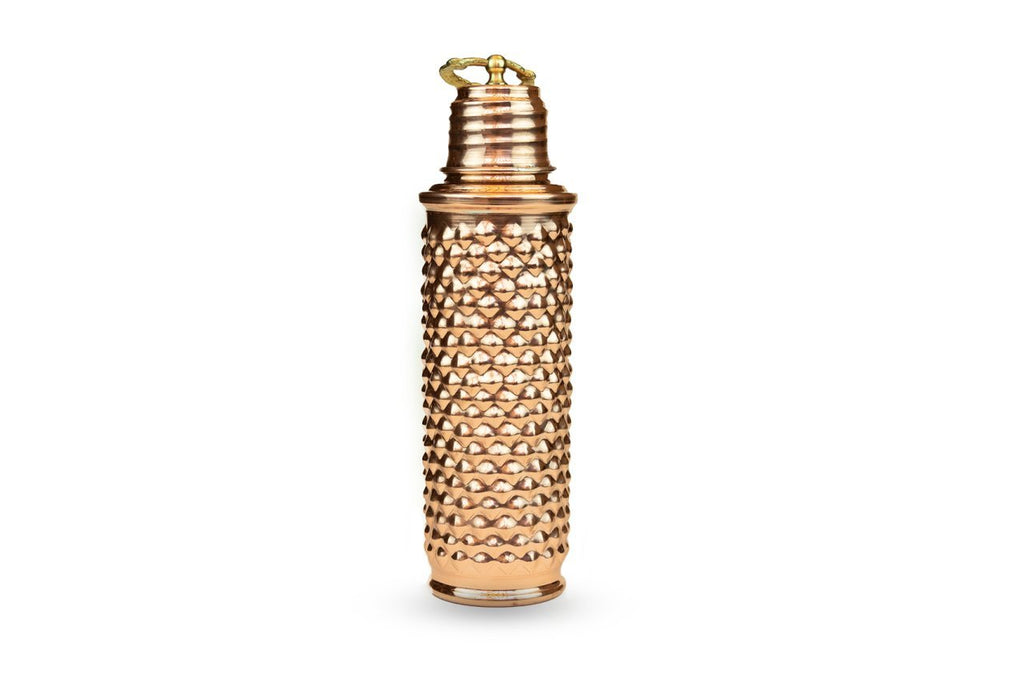 “Dark Keops” Copper Water Bottle (750 ml)